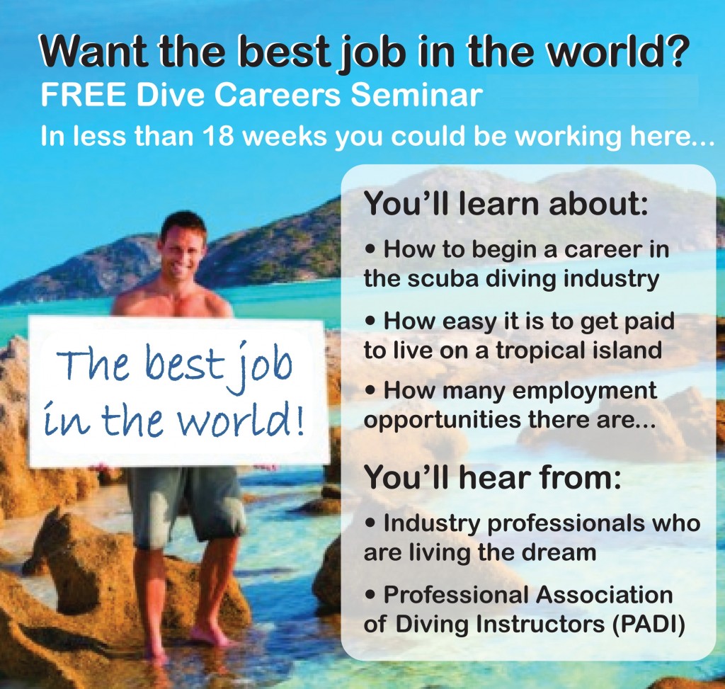 Padi Diving Career Seminar